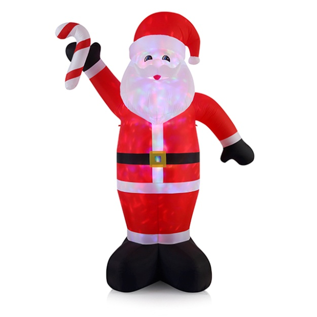 China New Product Inflatable Snowman Christmas Outdoor Decoration - 12FT inflatable Santa – K&N