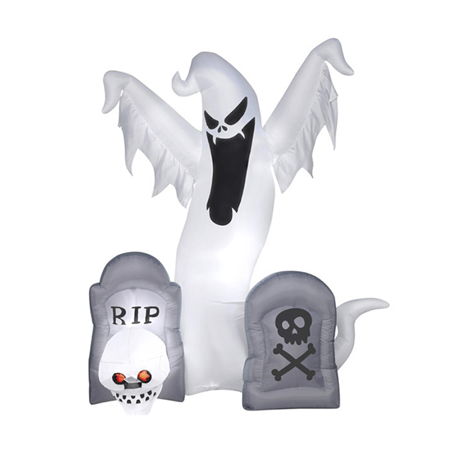 8FT Inflatable Tombstone Ghost