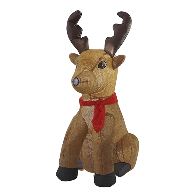 5FT Inflatable Plush Reindeer