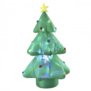 Lowest Price for Santa Claus Inflatable - 8FT Inflatable flashing Christmas Tree – K&N