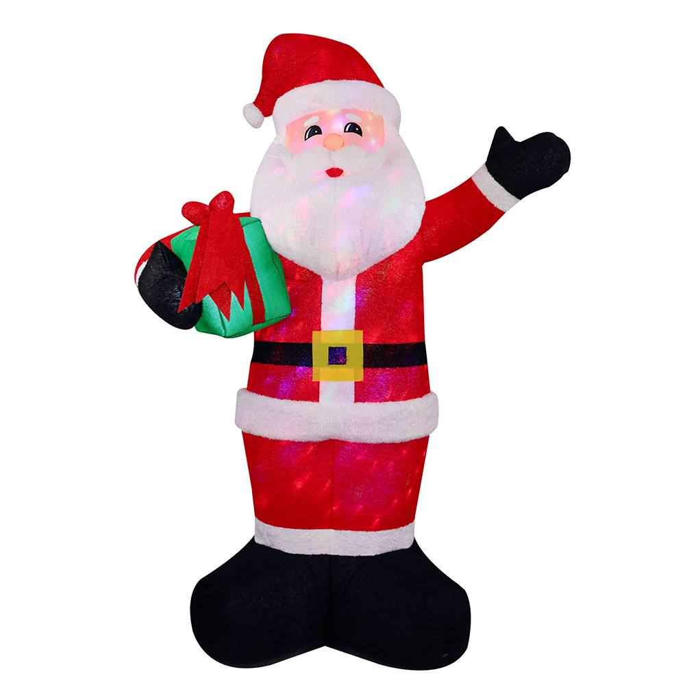 Low MOQ for Halloween Inflatable 6ft - 12FT Plush Inflatable Santa – K&N