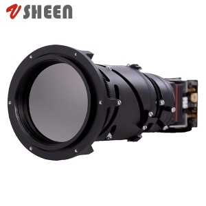 Uncooled VOx 25~75mm 640*512 Alaming LWIR Network Thermal Camera Module