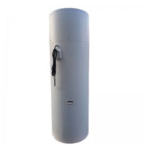 White 300L Domestic Hot Water Heat Pump 2.4kw R290 Heat Pump