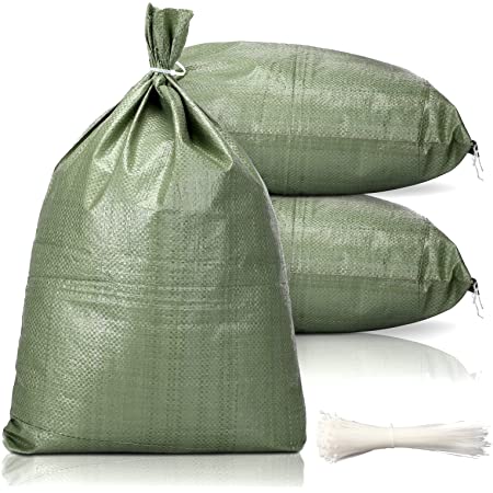 Sand bag made of PP woven fabric