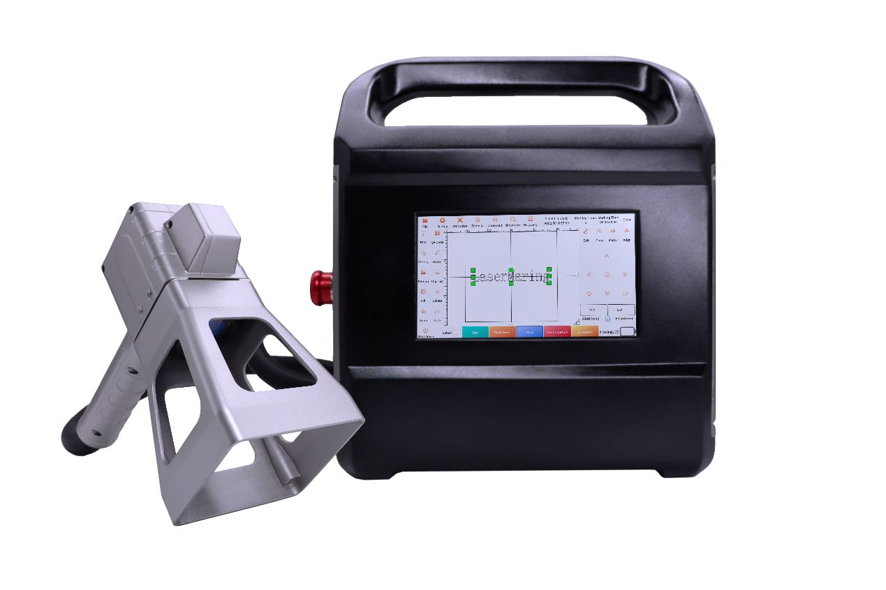 Macchina per marcatura laser portatile Macchina per incisione laser a fibra