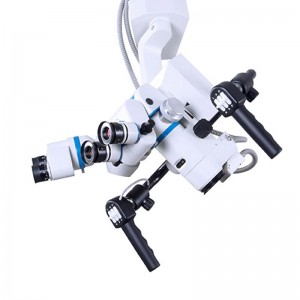 ASOM-5-C neurochirurginis mikroskopas su motorizuota rankena
