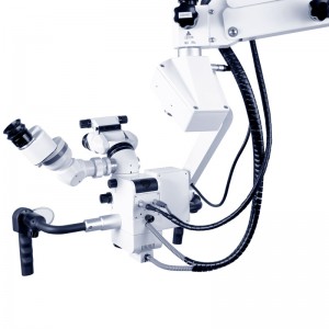Microscopio de neurocirugía ASOM-5-D con zoom e enfoque motorizados
