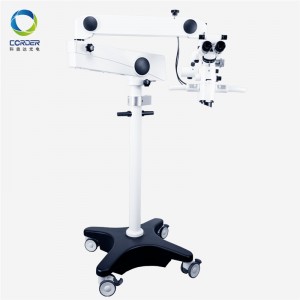 Microscop dentar ASOM-520-D cu zoom și focalizare motorizate