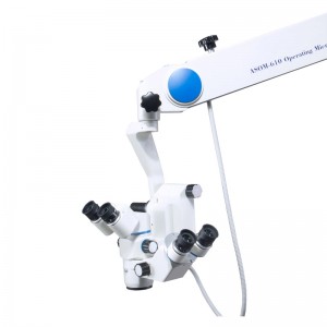 ASOM-610-3A oftalmoloģijas mikroskops ar 3 pakāpju palielinājumiem