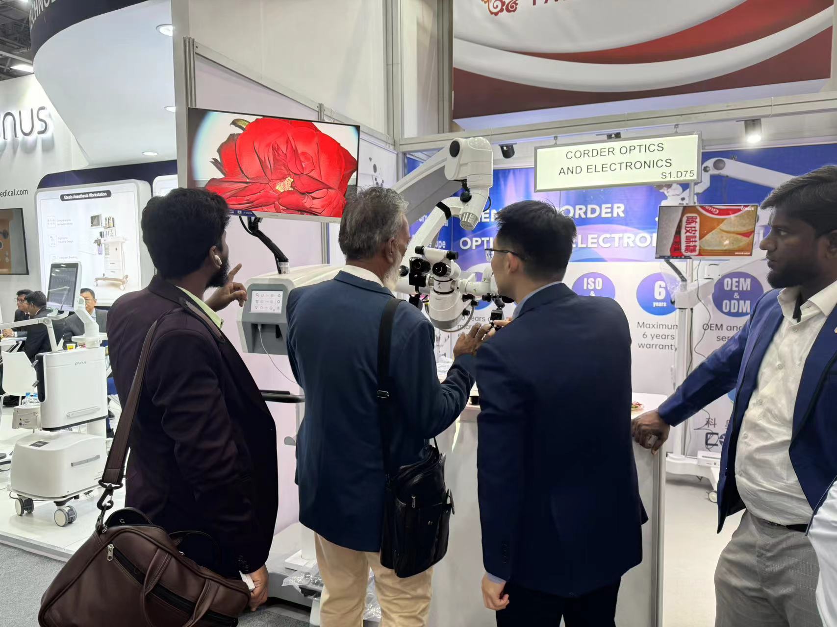 January 29th to February 1st, 2024. CORDER Surgical Microscope Attends Arab International Medical Equipment Expo (ARAB HEALTH 2024)