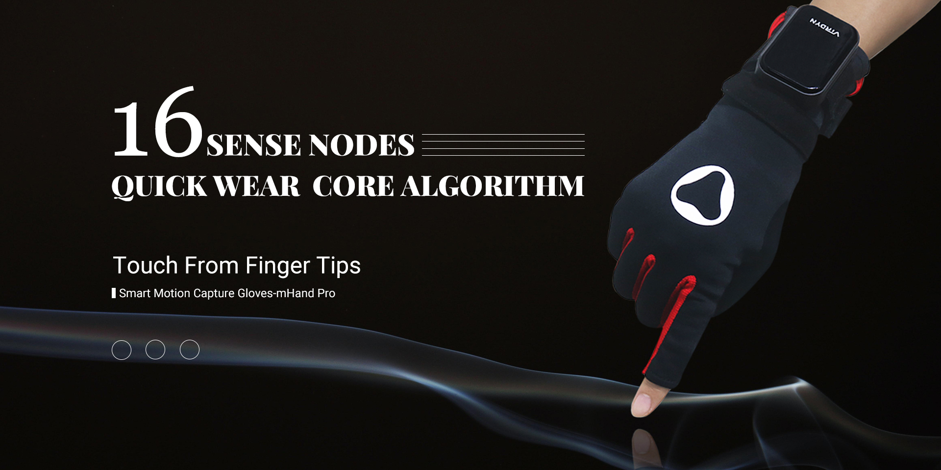 Virdyn mHand Pro luvas inteligentes luva de captura de movimento luva mocap para banner de rastreamento de mão
