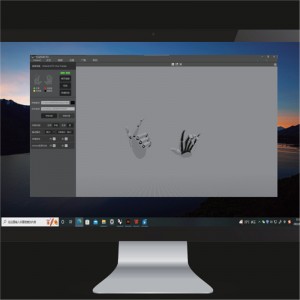 Sistema de software de guantes de captura de movimiento Virdyn mHand Studio para mHand Pro