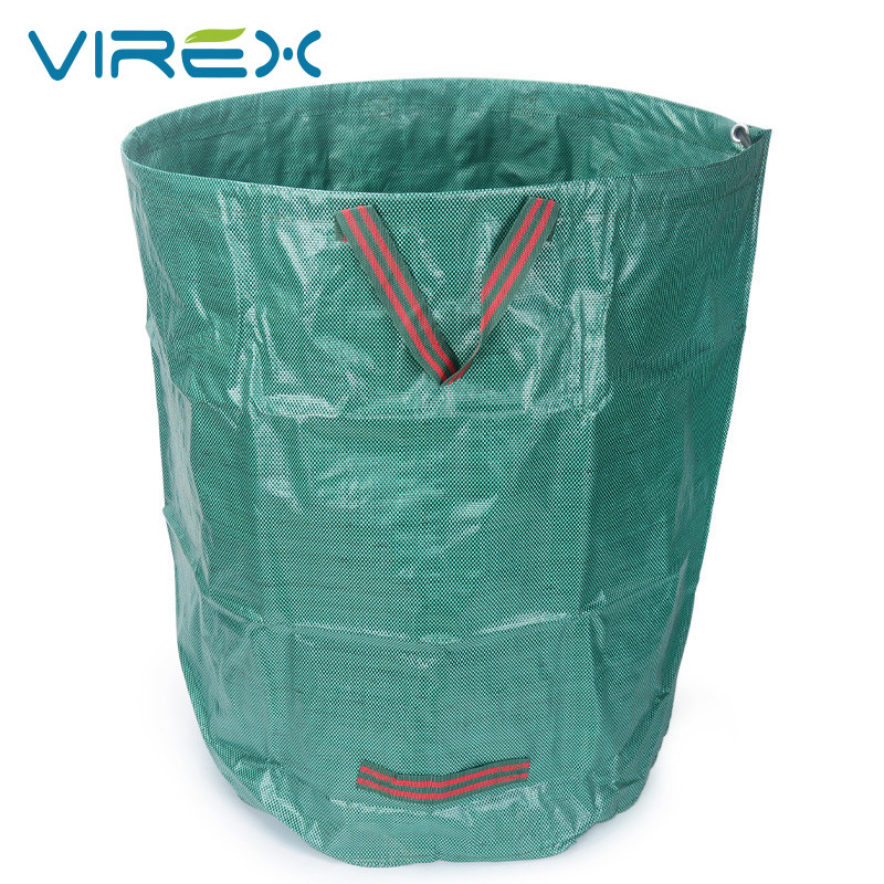 Cheapest Factory 3 Gallon Grow Bags - PE Leaf Bag Leaves Collection Holder Biodegradable Reusable Garden Waste Bag – Virex
