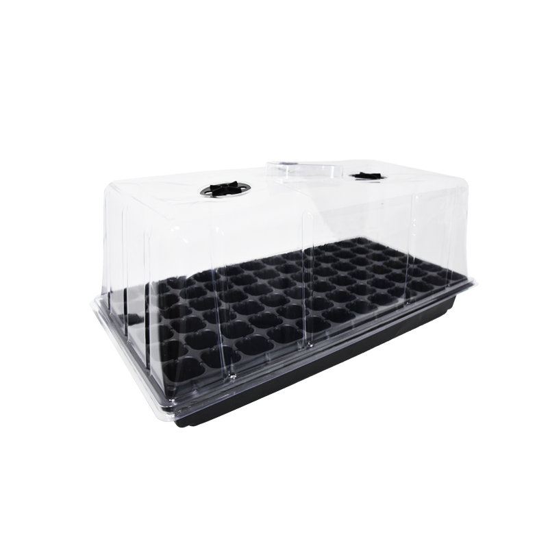 Special Design for Hydroponic System - 72 Cells Seed Starter Tray Plant Kit Extra Strength For Planting Seedlings Propagation Germination Tray – Virex