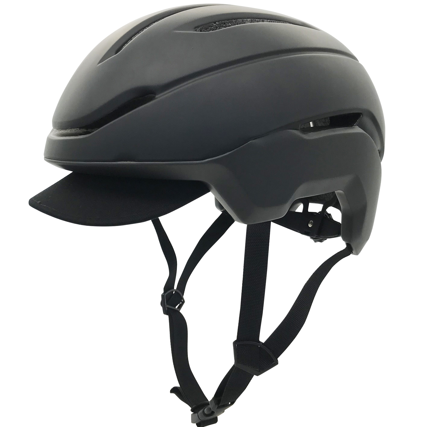 Discount wholesale Best Bluetooth Bicycle Helmet - Commuter helmet VU103-Black – Vital