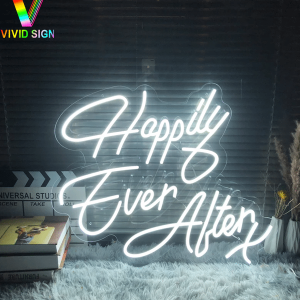 Custom Wholesale Party Bar Shop Wedding Decor Happily Ever After X Neon Sign DL125