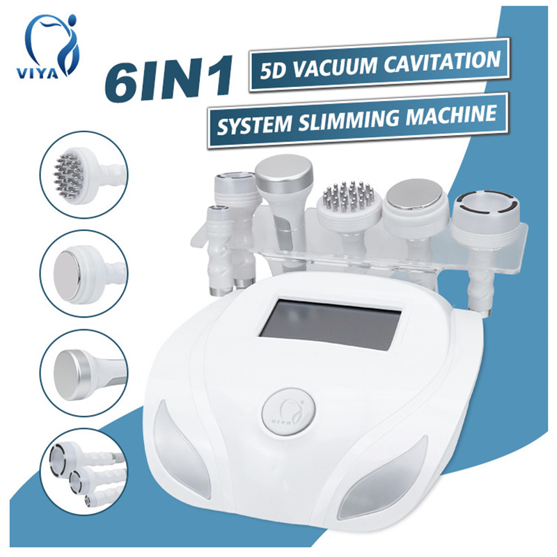 6 in 1 40 k negative pressure Vacuum Cavitation System cellulite reduction weight loss machine for Aesthetic medi (1)
