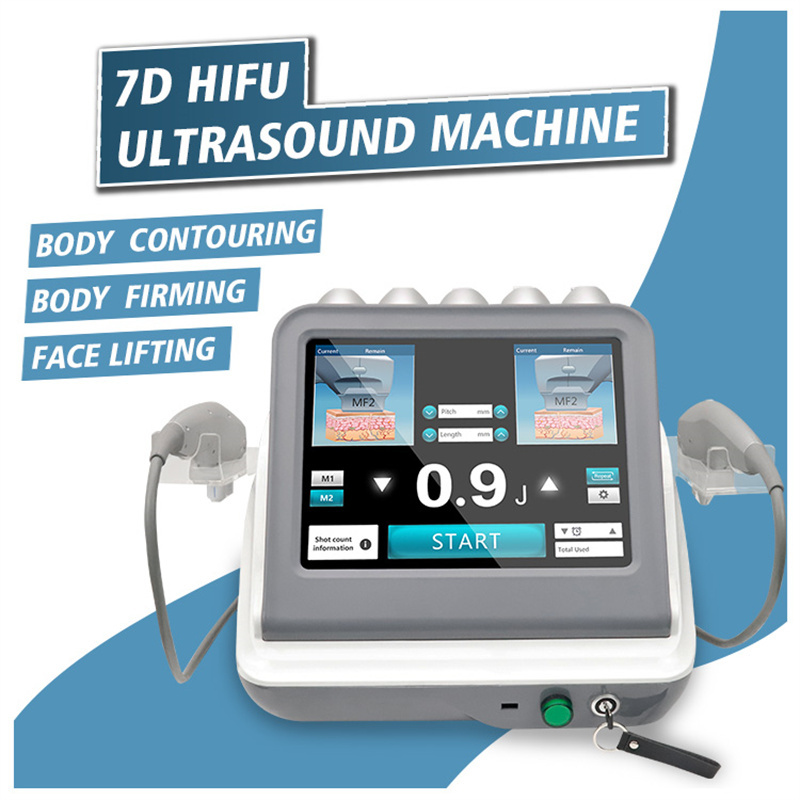 Portable 7d Hifu body slimming ultrasound face lifting wirnkle removal machine (5)