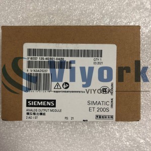 Siemens 6ES7135-4GB01-0AB0 MODULE SIMATIC DP FOR ET 200S 2 AO I 15 MM WIDTH