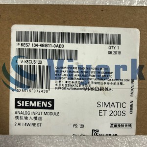 Siemens 6ES7134-4GB11-0AB0 ANALOG ELECTRONIC MODULES 24V SUPPLY VOLTAGE
