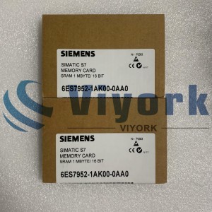 Siemens 6ES7952-1AK00-0AA0 SCHEDA DI MEMORIA SIMATIC S7 VERSIONE LUNGA 1MB RAM