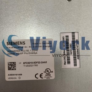 Siemens 6FC5210-0DF22-2AA0 OPERATOR INTERFACE PCU SINUMERIK 1.2 GHZ 256 MB