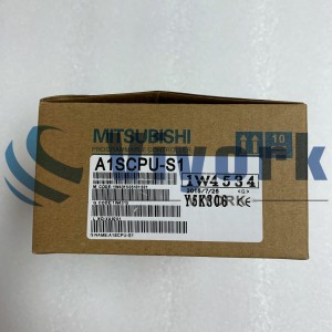 Mitsubishi A1SCPU-S1 CPU MODULIS 512 I/O MAX 8K STEP 32K BAITUS ATMIŅA 0.4A JAUNS