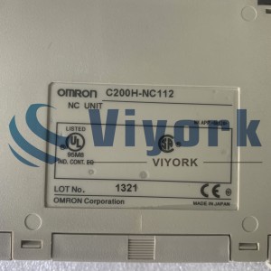 Omron C200H-NC112 STEPPER CONTROL UNIT 200 KHZ 12-24 VDC IN 5-24 VDC OUT