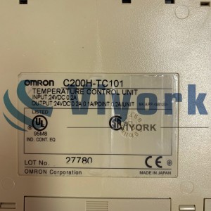 Omron C200H-TC101 SYSMAC C200 TEMPERATURE CONTROL UNIT RTD INPUTS 2 LOOPS