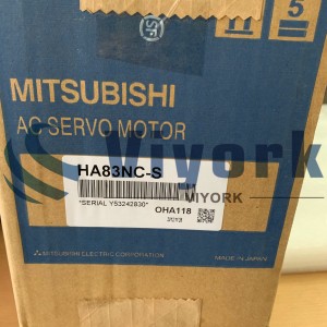 Mitsubishi HA83NC-S/HA83NCS MED ENKODER AC SERVOMOTOR 4.9A 1KW 19NM NYHET