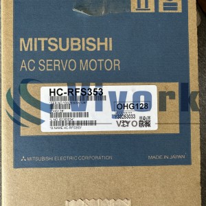 Mitsubishi HC-RFS353 AC SERVO MOTOR 3.5KW 3000RPM 23AMP 113VAC NOVO