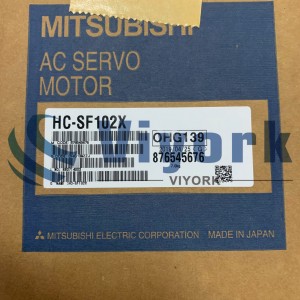 Mitsubishi HC-SF102X AC SERVOMOTOR 3AC 6AMP 123V 2000R/MIN