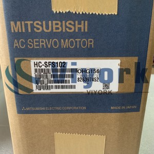 Mitsubishi HC-SFS102 хувьсах гүйдлийн SERVO MOTOR 123V 6.0A 1KW 2000R/MIN