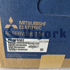 Mitsubishi HC-SFS502 AC SERVOMOTOR 26AMP 133V 5KW 2000RPM