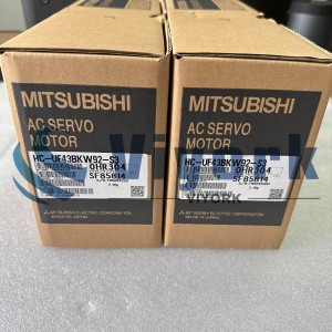 Mitsubishi HC-UF43BKW92-S3 AC SERVO MOTOR W/KEYWAY 750WAT 3AC 400W 3000RPM