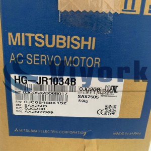 Mitsubishi HG-JR1034B AC סערוואָ מאָטאָר 400V SRVMTR 1KW BRK