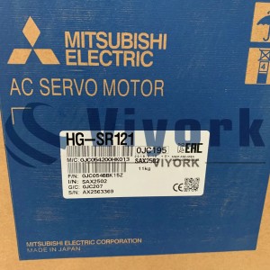Mitsubishi HG-SR121 AC СЕРВОМОТОР 1.2KW 200V 1000RPM