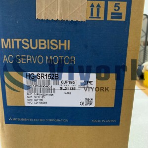 Mitsubishi HG-SR152B AC SERVO MOTOR 1.5KW 7.2NM 200VAC 9.4AM BRAKE 2000RPM