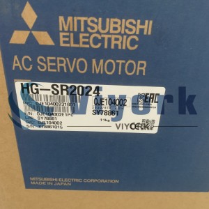 मित्सुबिशी एसी सर्वो मोटर HG-SR2024 2KW 2000R/MIN 400V क्लास
