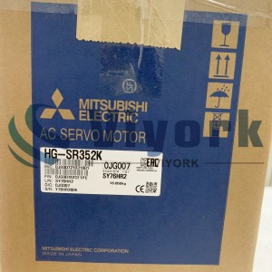 Mitsubishi HG-SR352K AC СЕРВО МОТОР 3.5KW 2K RPM W/KEY