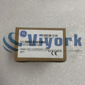 GE IC670ALG320 ANALOG OUTPUT MODULE CURRENT / VOLTAGE-SOURCE 4POINT NEW