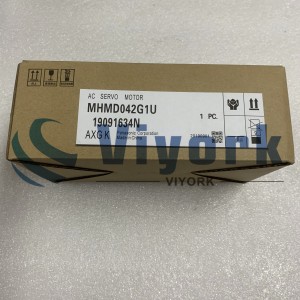 Panasonic MHMD042G1U A5-400W 20 BIT INCREMENTAL ENCODER 200V SERVO MOTOR