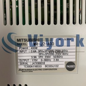 ميتسوبيشي MR-J2-40D مضخم صوت مؤازر 400 وات 200-230 فولت تيار متردد 50/60 هرتز
