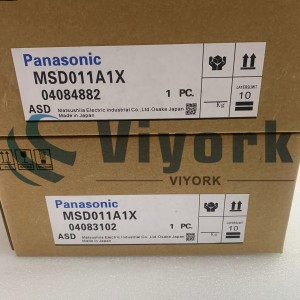 Panasonic MSD011A1X AC SERVO DRIVER 1PH 100VAC INPUT 100W OUTPUT