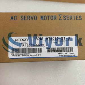 Omron R7M-A40030-S1-D AC SERVO MOTOR 400WATT 3000RPM