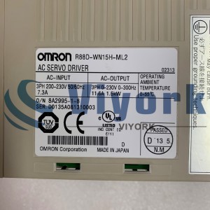 OMRON R88D-WN15H-ML2 SERVO DRIVE 200V 3PH 1.5KW ML2