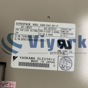 SERWONAPĘD AC Yaskawa SGDM-50AC-SD1-P