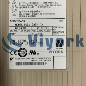 Yaskawa SGDV-5R5A11A เซอร์โวไดรฟ์ 0.75KW 200VAC 5.5AMPS