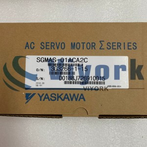 Yaskawa SGMAS-01ACA2C AC SERVO MOTOR 0.91AMP 200VAC R/MIN3000 NEW