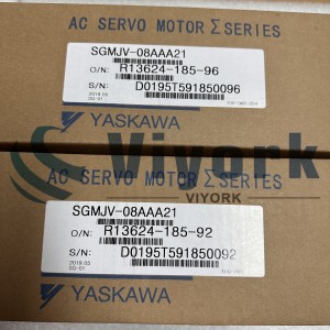 Yaskawa SGMJV-08AAA21 AC SERVO DRIVE 750W 3000RPM 2.39NM 200V 4.7A
